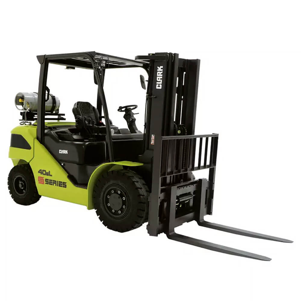 Forklift unloading commercial goods from a lorry in Epping