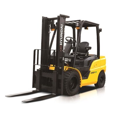 Forklift unloading pallets from a truck in Epping